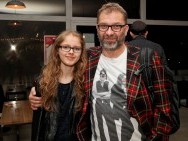 HBO banquet  - Piotr Metz with his daughter Karolina / phot. T. Korczyński